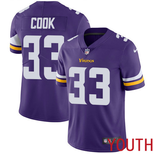 Minnesota Vikings #33 Limited Dalvin Cook Purple Nike NFL Home Youth Jersey Vapor Untouchable->women nfl jersey->Women Jersey